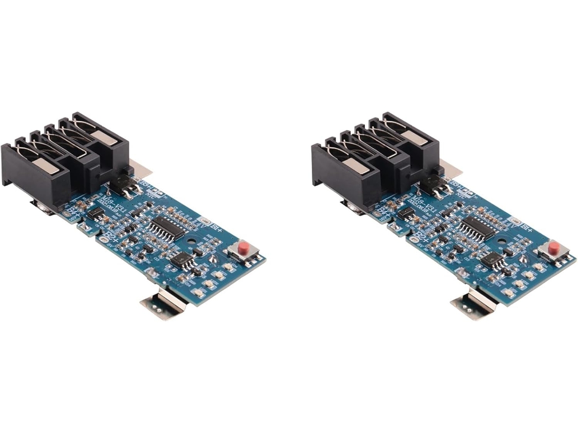 2x Placa de Circuito Impresso para Proteção de Carregamento de Bateria 48 11 1815 18v SFUSHOS