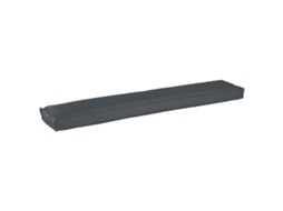 Conjunto 1 Almofada De Jardim Vidaxl Antracite Oxford (200 X 40 X 8 Cm)