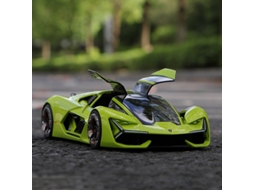 1:24 Lamborghini Terzo Millennio Carro Esportivo de Liga Metálica, Modelo Estático, Brinquedo Colecionável para Adultos MDUG (verde)