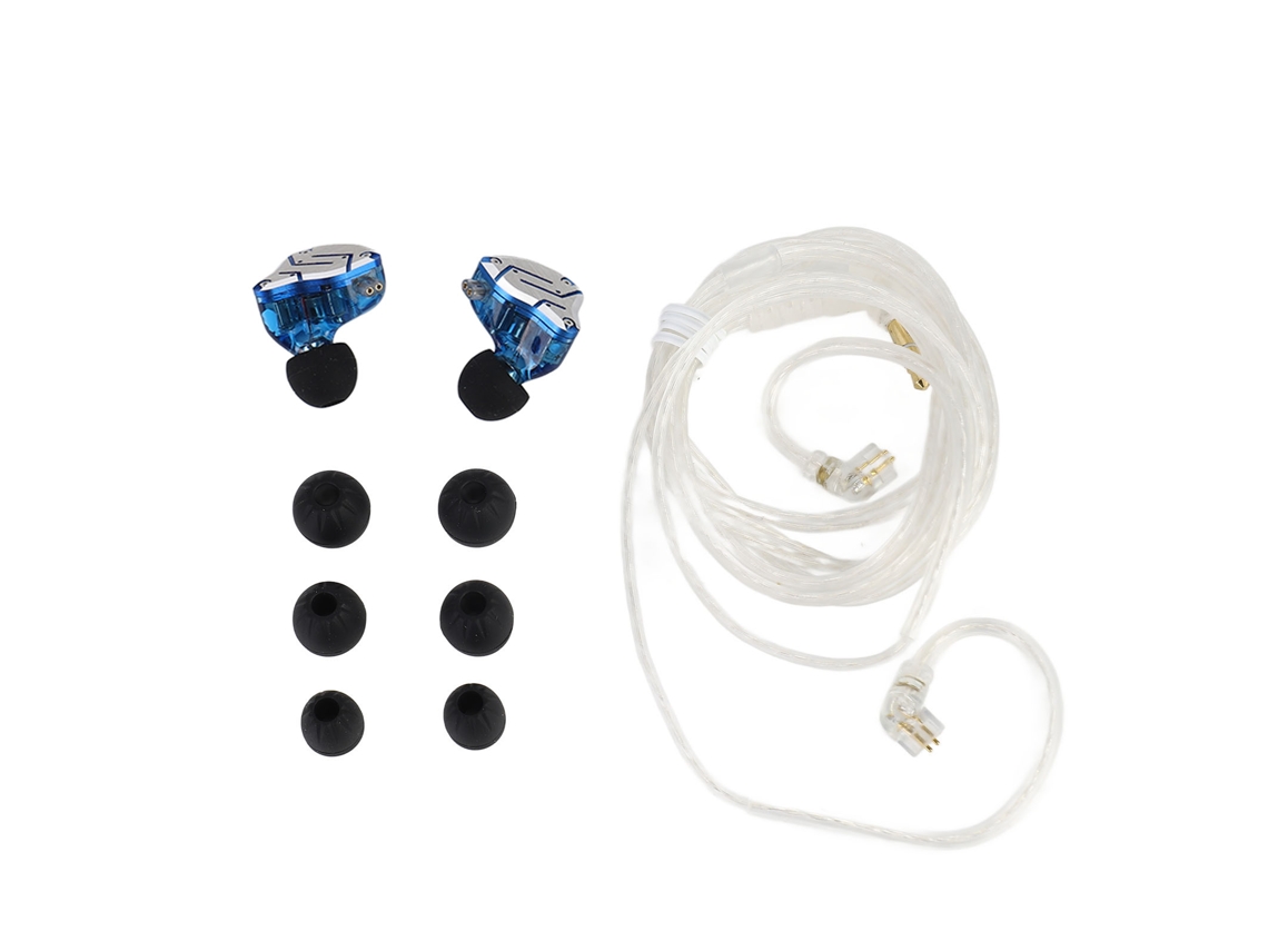 Fones In ear LAXISCREED 1dd+4ba Híbrido com Microfone