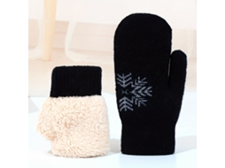 Luvas Unissex de Inverno com Forro Polar e Isolamento Espesso Elegância Resistente Ao Frio para Proteção Das Mãos Ao Ar Livre Função Prá STELASPLEN