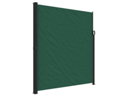 Retractable Side Awning, Retractable Side Awnings Vidaxl Verde Poliéster (220 X 500 Cm)