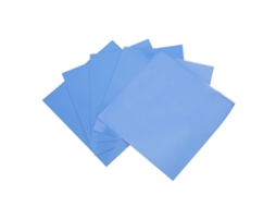 Pcs Pasta Térmica Silicone Cpu Gpu 100x100x0.5mm 1.5w M-k