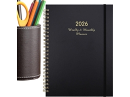Agenda Semanal, Calendário 2026 Para Mulheres, Caderno Multifuncional Com Páginas Sem Data E Acompanhamento