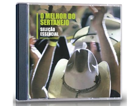 CD O Melhor do Sertanejo -  Seleção Essential - Grandes Sucessos