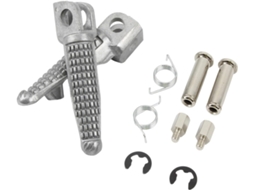 Apoios de Pés Dianteiros para Motocicleta Adequados Kawasaki Zx6r Zx636 Pedais Motocicletas Design Serrilhado