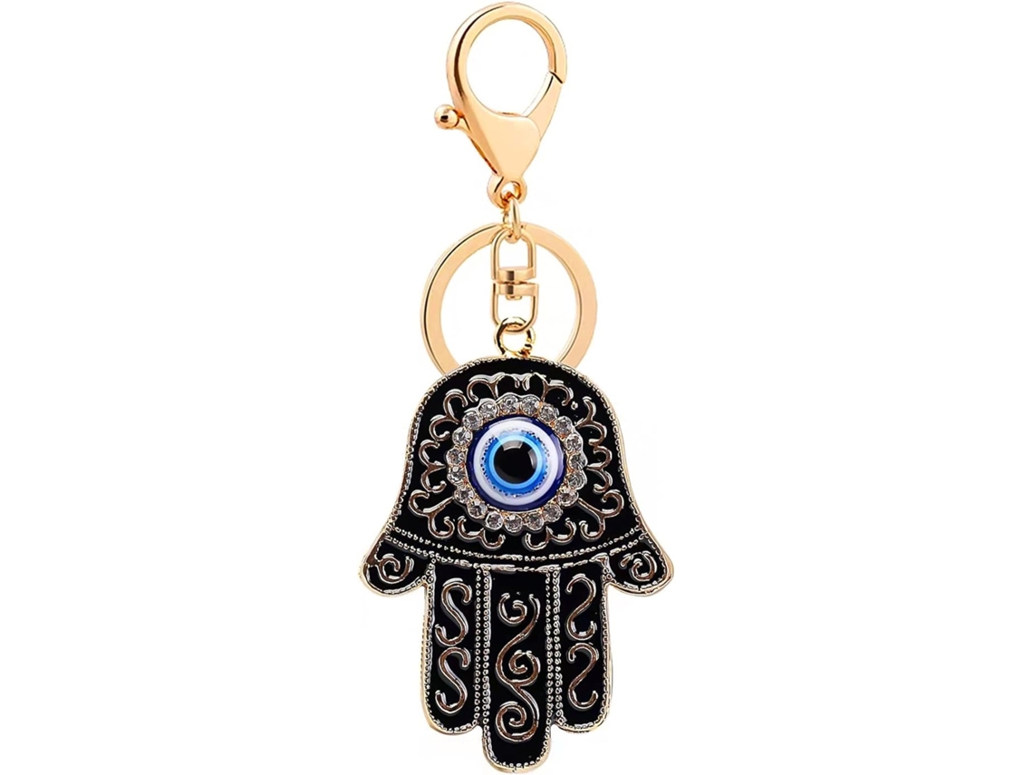 Chaveiro Para Mulheres, Chaveiro De Cristal, Chaveiro De Mão, Carro De Mau Olhado Aquaforge