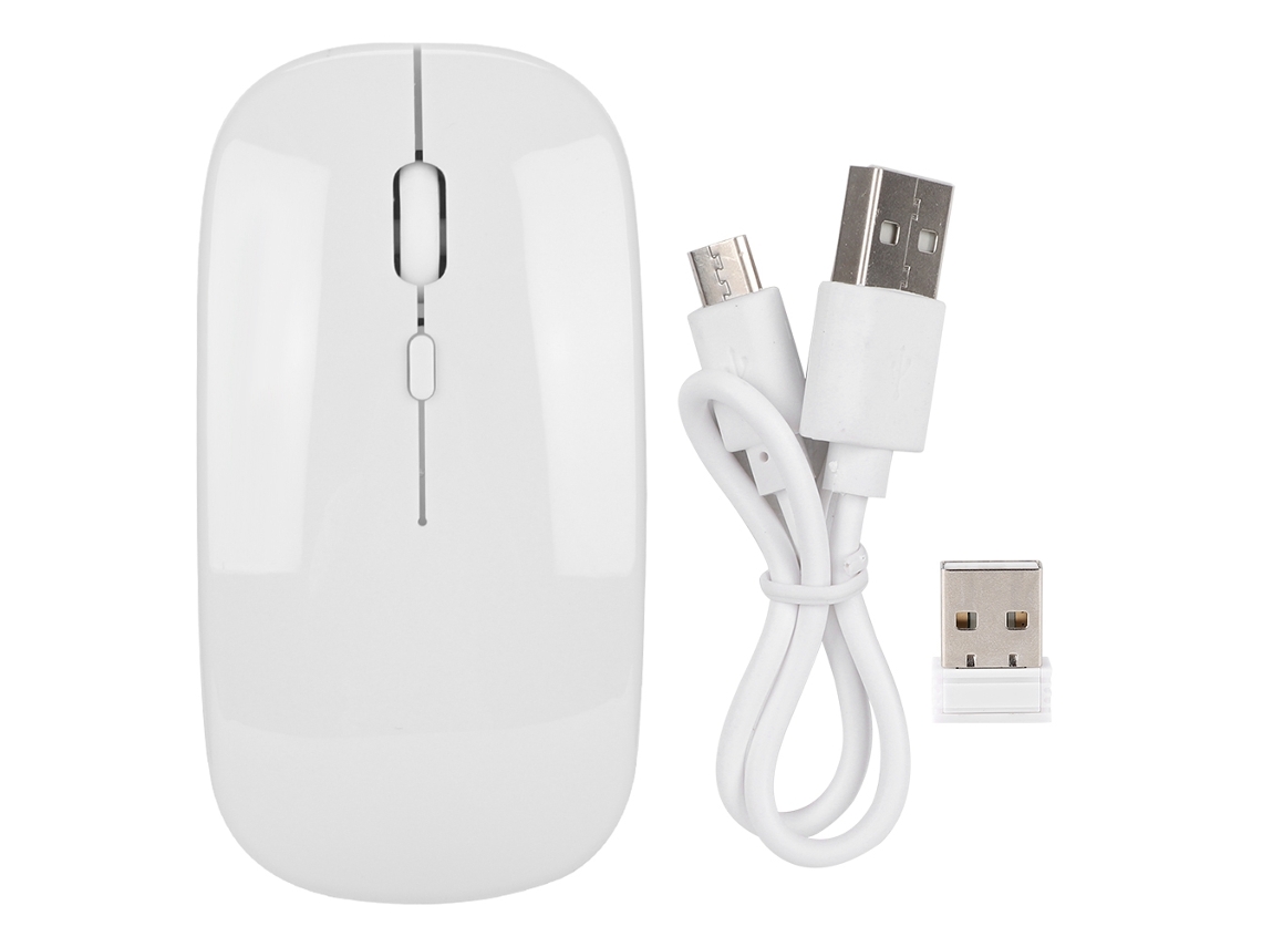 Rato Sem Fio LAXISCREED (2.4g Sem Fio, Recarregável, Silencioso)