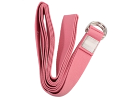 Faixa Elástica Rosa Besportble Para Yoga E Exercícios Antiderrapante Ideal Alongamento, Fortalecimento