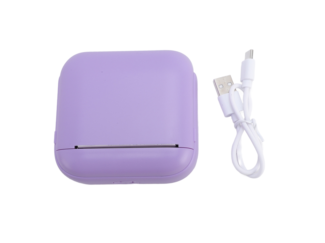 Impressora Térmica Portátil (impressão De Notas E Fotos)