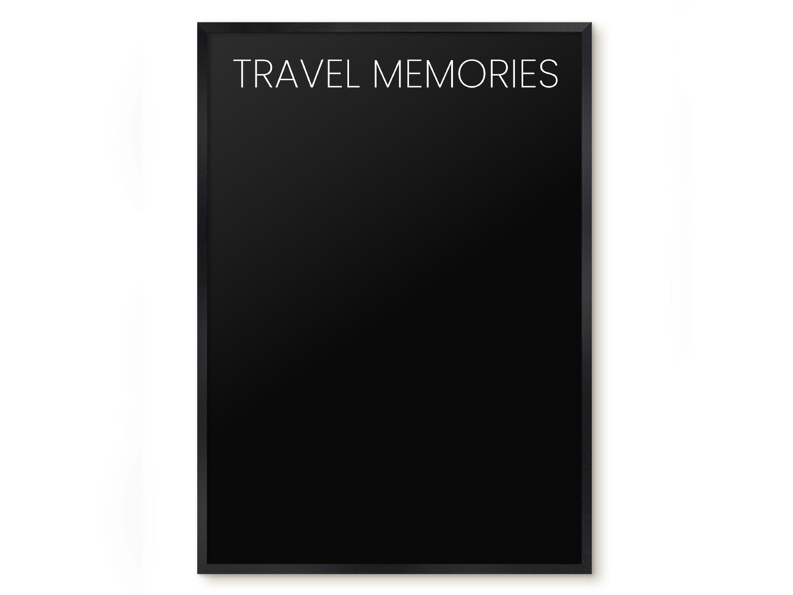 Magnetic Board Travel Memories For The Living Room Espelharte (50x70 Cm)