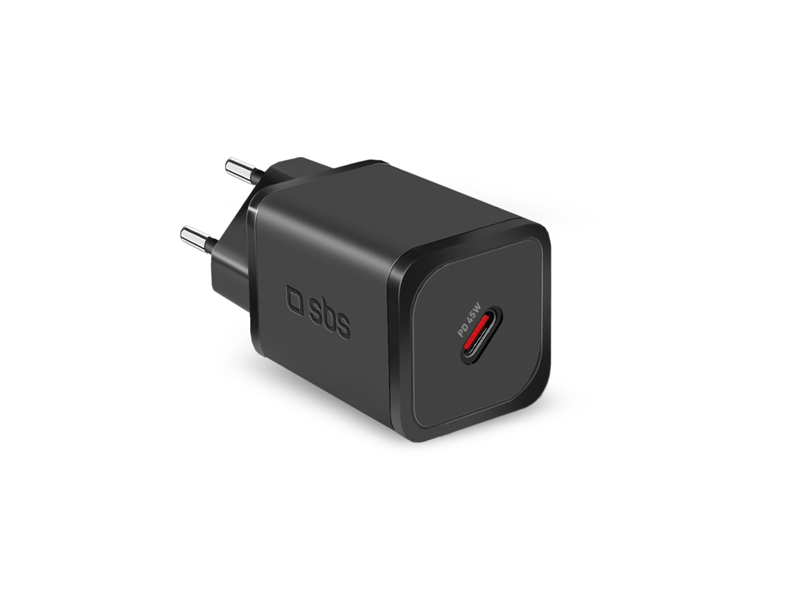 Carregador SBS TETRGAN1C45W (Tipo C - 45 W - Preto)