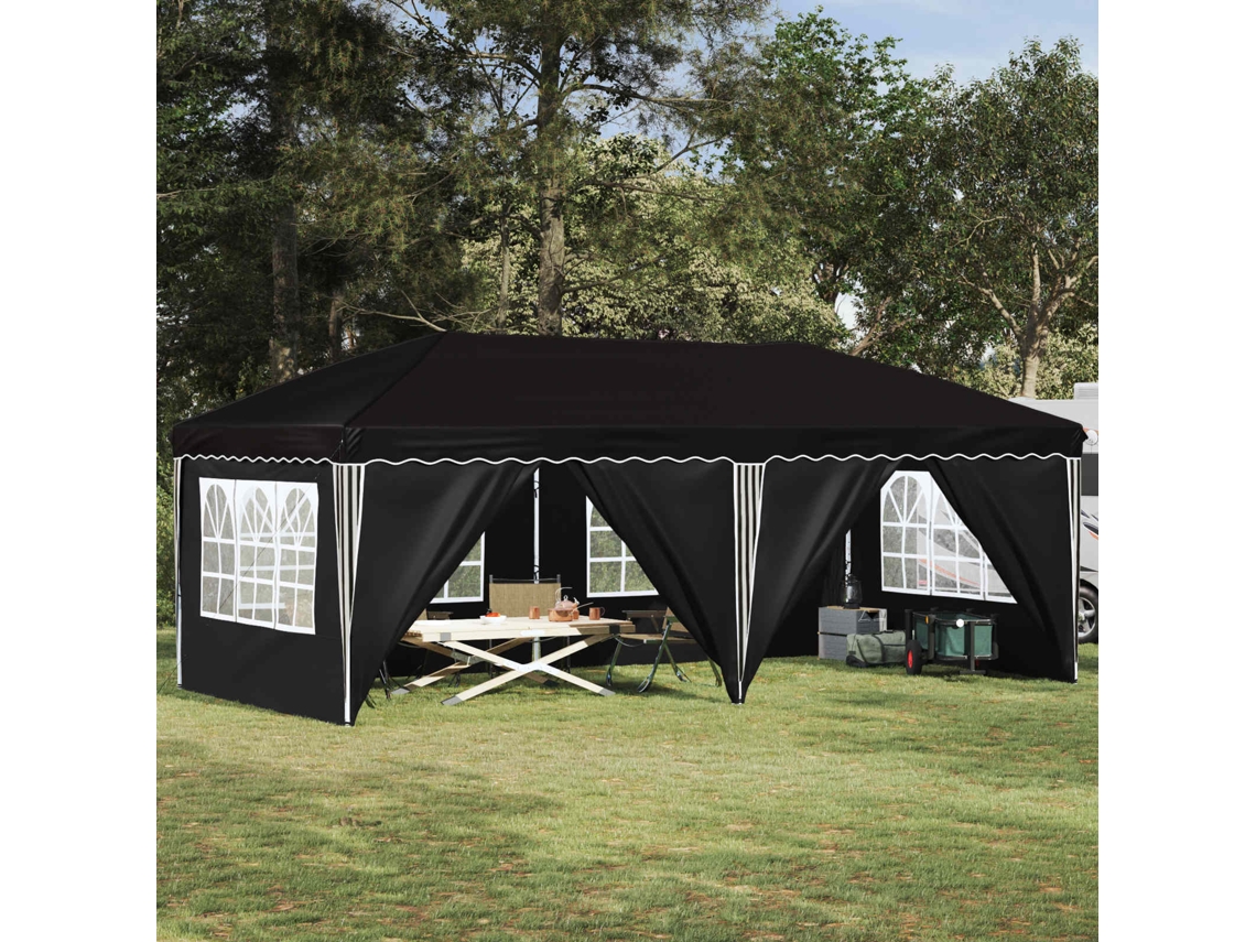 Vidaxl Tenda De Festa Pop-up 575 X 288 X 245 Cm Preto