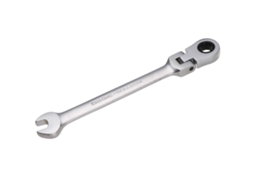 Chave de Catraca Reversível 8 Mm com Cabeça Flexível Aço Polido