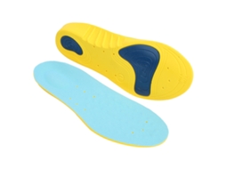 2 pares de palmilhas de sapato suaves, para suporte do pé, respiráveis e elásticas, para correr | S/MARCA