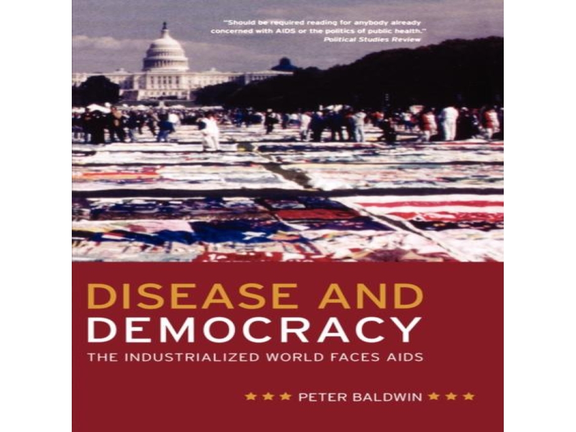 Livro Disease and Democracy de Peter Baldwin (Inglês)