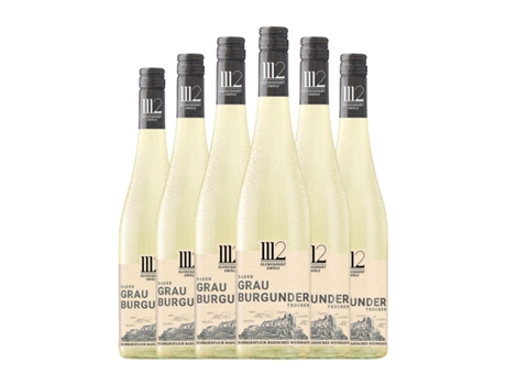 Vinho branco MARKGRAF VON BADEN Elfhundertzwölf 1112 Pinot Cinza Baden (0.75 L - 6 Unidades)