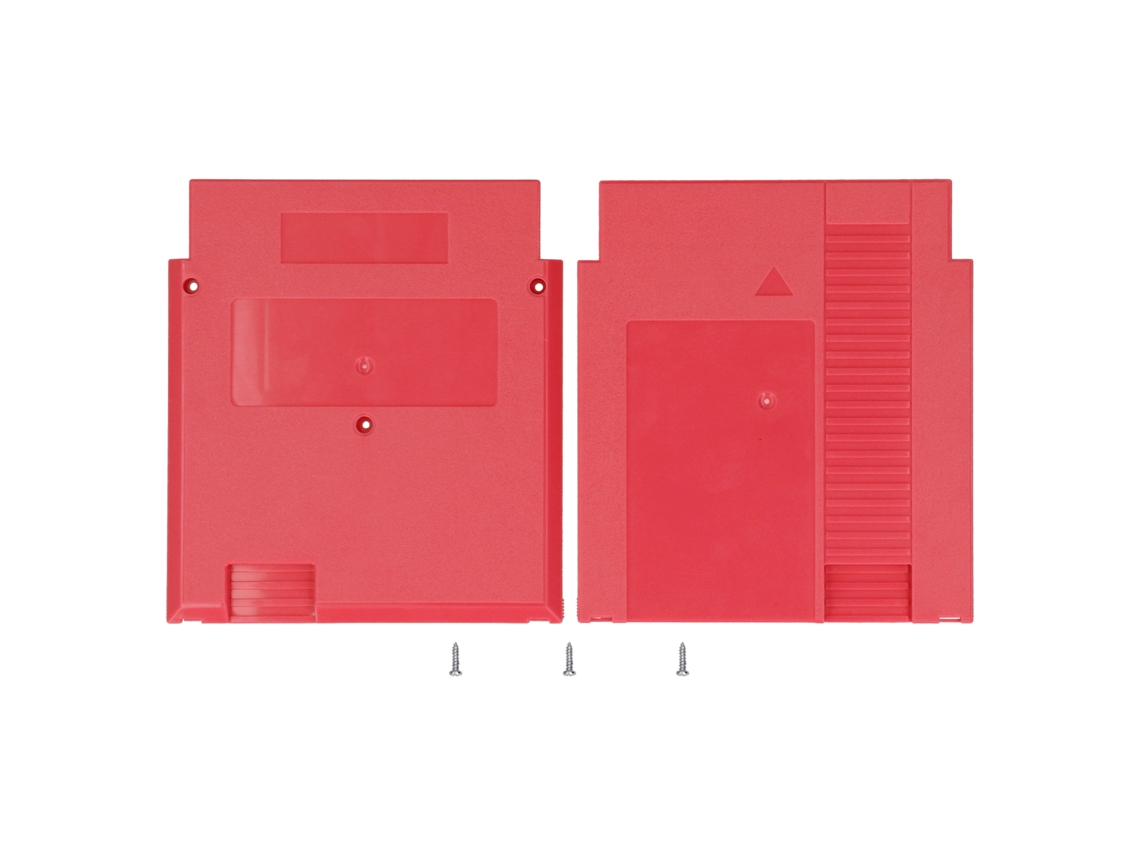 Carcasa de Cartucho de Jogo 60pin para 72pin Replacement para Nes Red