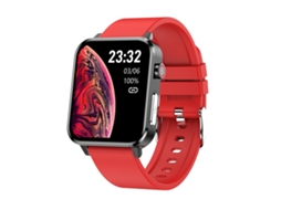 1, 7 Polegadas Tft Tela Colorida Smartwatch Com Monitoramento De Oxigênio De Sangue (pulseira Vermelha)