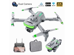 Xt5 Mini Drone com Prevenção de Obstáculos em 360 4K Duração Da Bateria: 10 Min Cinza YIZHOOD