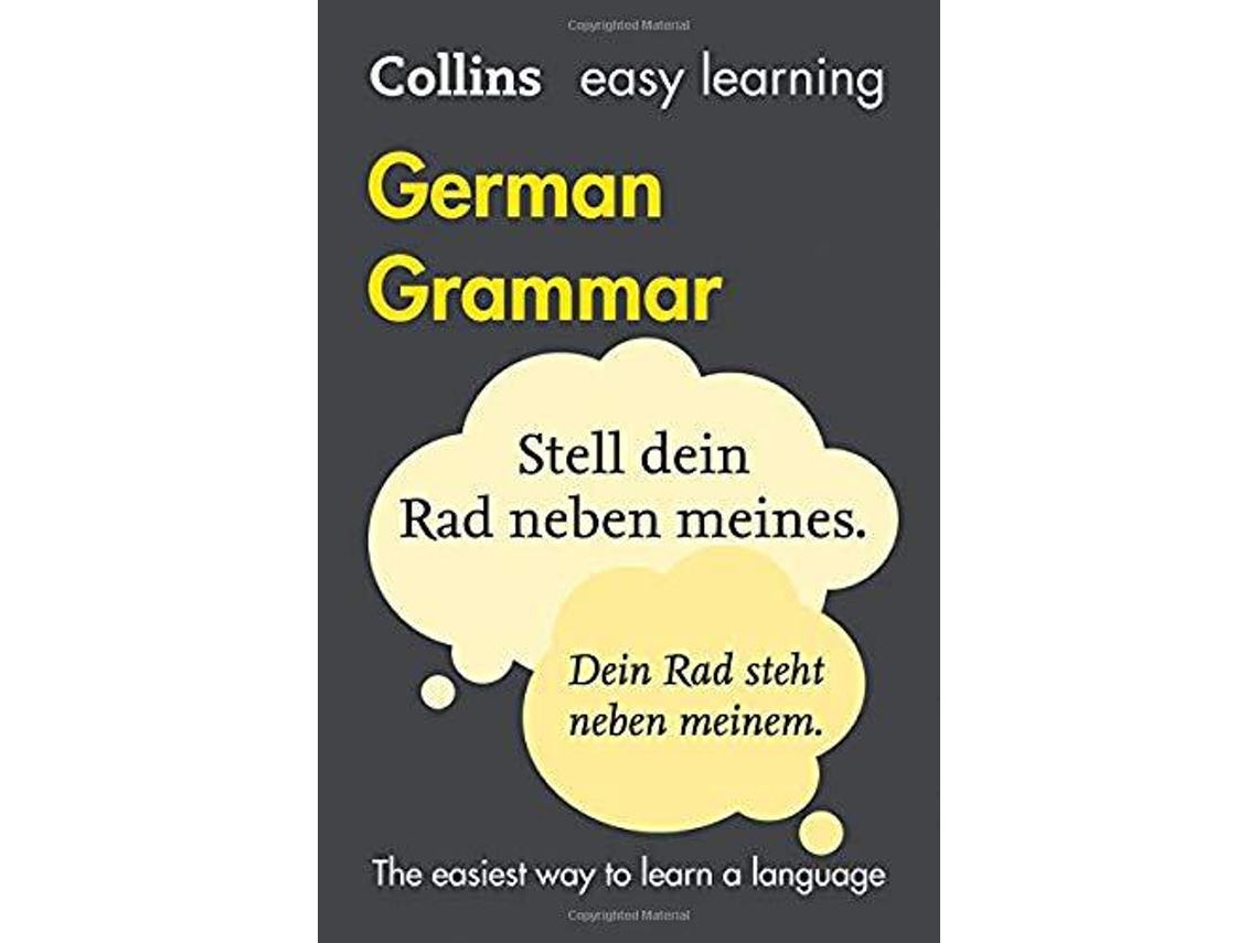 Livro Easy Learning German Grammar de Collins Dictionaries (Inglês)
