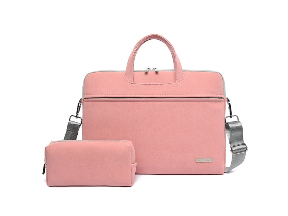 Bolsa De Couro Pu Para Laptop De 15,6 Polegadas Brilvibera
