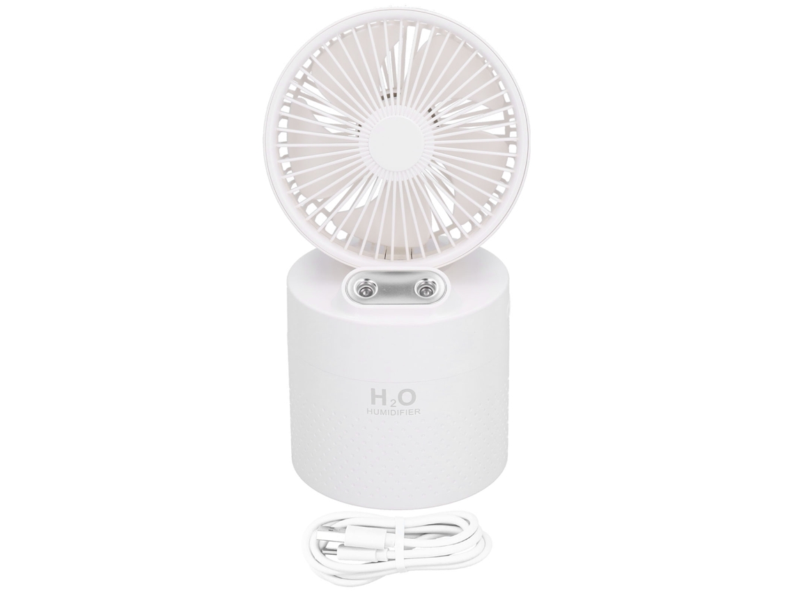 Mini Ventilador Usb com Umidificador de Névoa Dupla 4000mah LAXISCREED
