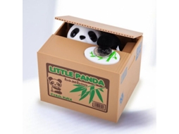 Caja De Ahorros Panda Electrónica Para Niños Y Adultos - Caja De Monedas Con Oso Panda Divertida