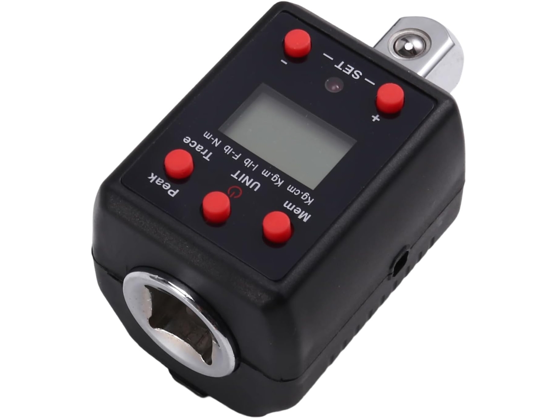 Adaptador De Chave Torque Digital Dupla Medição (ft-lb/nm), 1/4, 3/8,