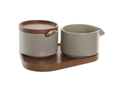 Azucarero DKD HOME DECOR (4 Peças - 19,5x18,5x7cm)