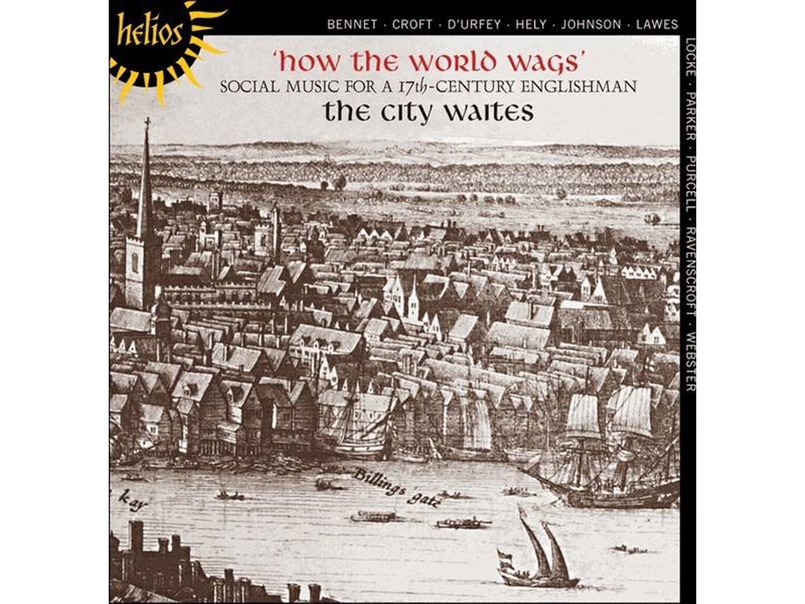 CD Various / The City Waites - How The World Wags - How The West Was Won - Classic Western Film Scores 1 (1CDs)