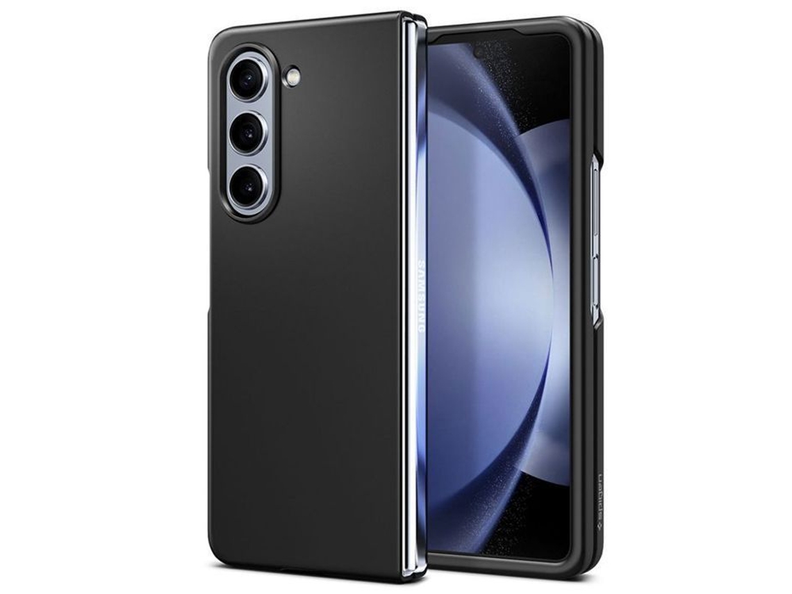 Capa De Telefone - Bumper De Telefone Spigen Airskin - Estojo Para Samsung Galaxy Z Fold 5 (preto)