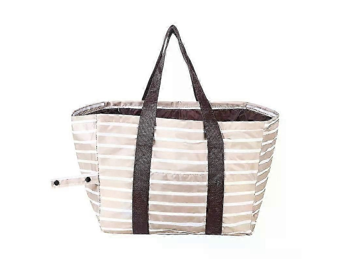 Bolsa Térmica Dobrável De Grande Capacidade Com Gelo, Portátil, Em Folha De Alumínio, Para Piqueniques E Compras.