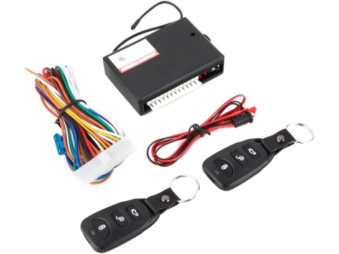 Sistema De Travamento Central Para Carros, Controle Remoto Antifurto E Travas De Portas.