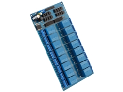 Módulo De Relé De 16 Canais Laxiscreed Para Arm/avr Pic Plc Com Acionamento Por Nível Baixo