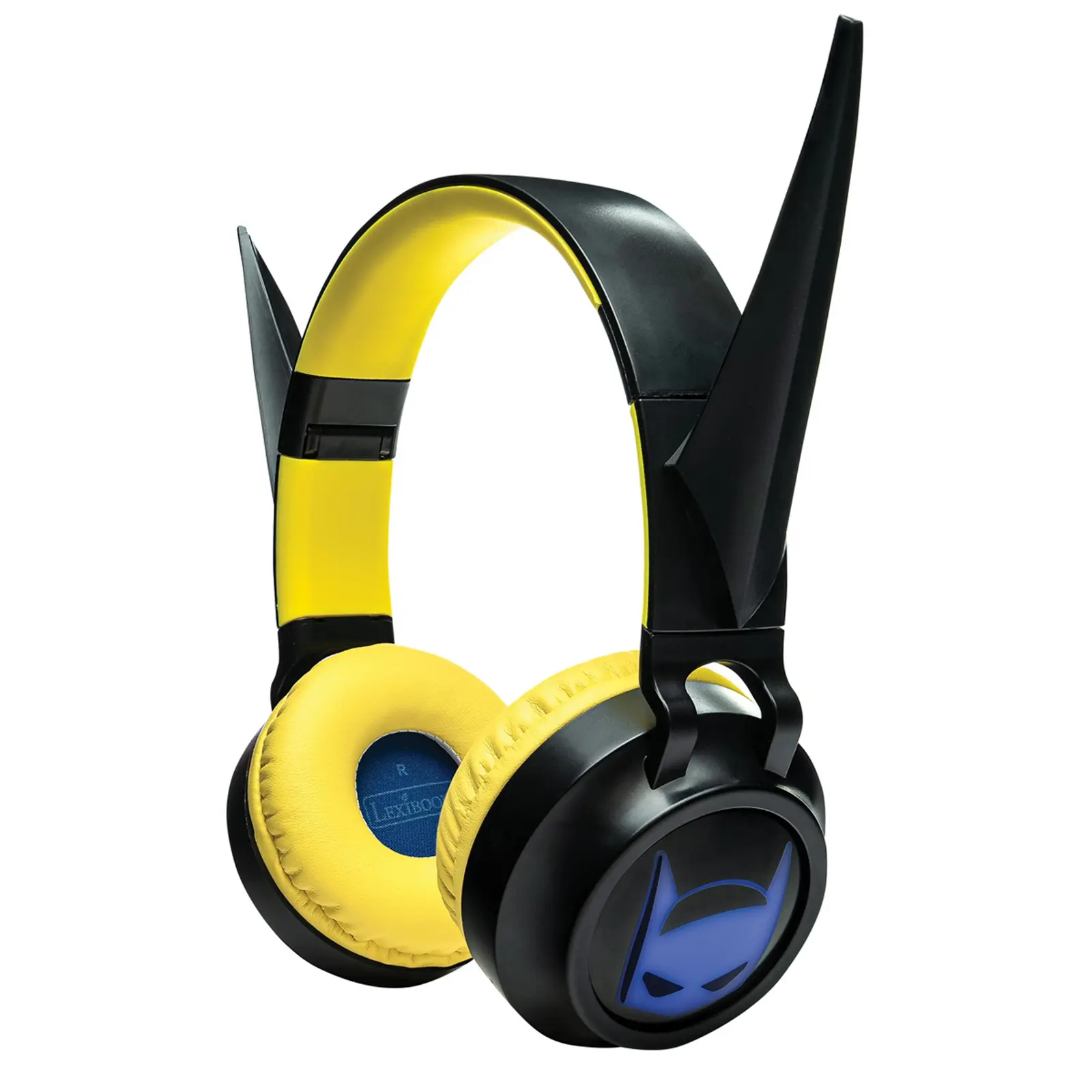 Desenho 3d Do Batman Auscultadores Dobráveis Com Bluetooth® E Com Fios Com Limitação Segura Do Volume