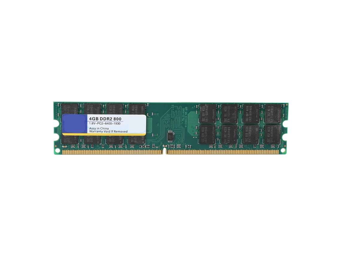 Xiede 4g Ddr2 800mhz 240pin Memória Ram Para Desktop Para Amd Pc2-6400 1.8v