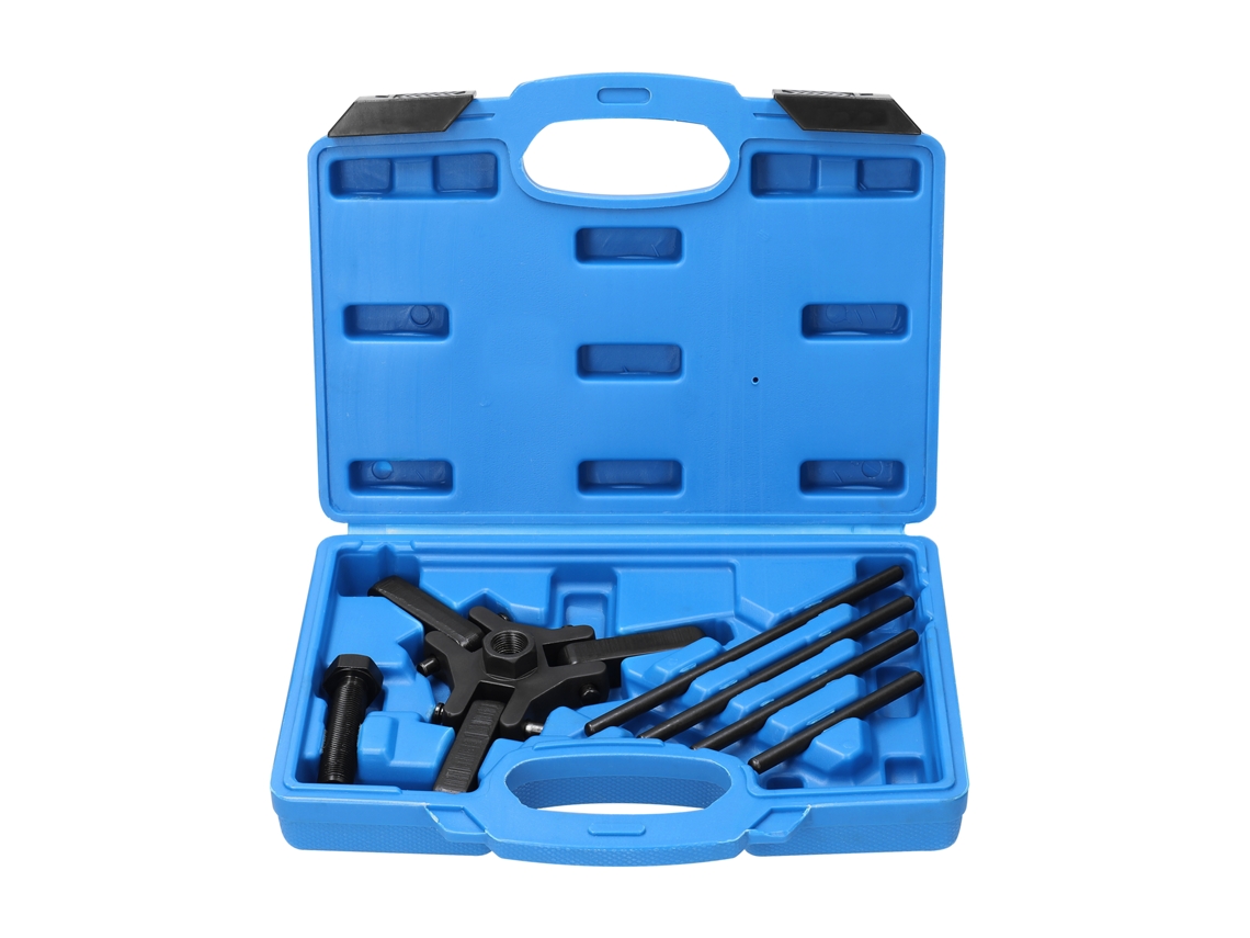 Kit extrator de polia de virabrequim com três garras, ferramenta antifurto para polia do virabrequim e polia da correia.
