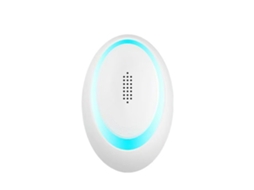 Repelente ultrassônico Primerox da Pragas, de dupla frequência (CF+VF), para mosquitos e outros insetos em ambientes internos.