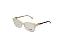 Armação De Óculos Feminino Roberto Cavalli Rc0865 024 (branco Acetato Ø 53 Mm)