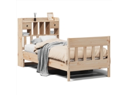 Cama Sem Colchão 90x190 Cm Madeira de Pinho Maciça MAISON EXCLUSIVE