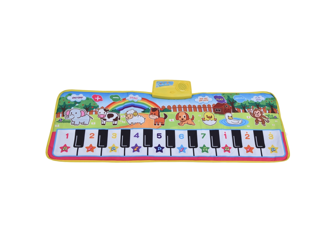 Mali manta Musical Infantil Teclado Dança Anti derrapante Brinquedo Educativo para Crianças 3+