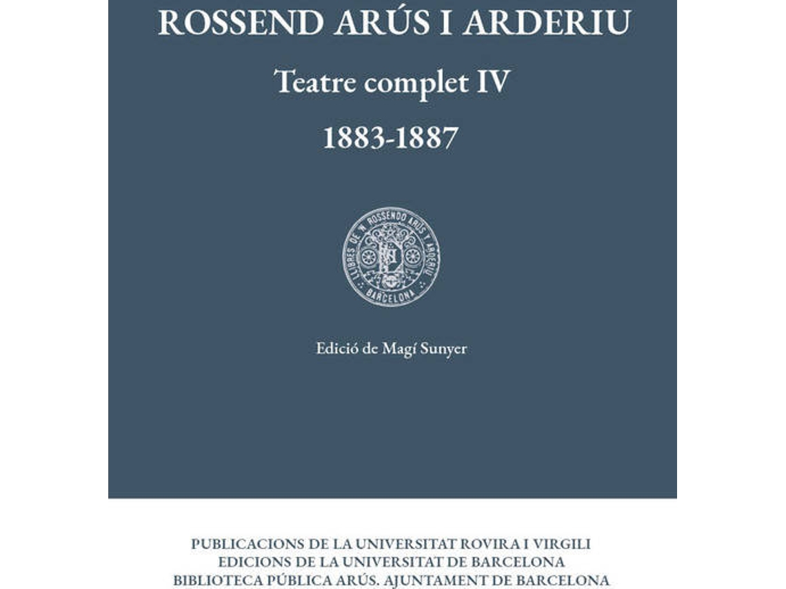 Livro Teatre Complet Iv de Rossend Arderiu