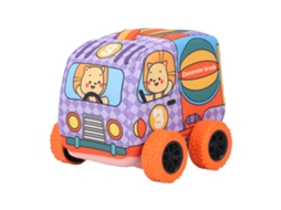 Business Carro de Tração para Bebê com Tecido Cartoon Leão | S/MARCA