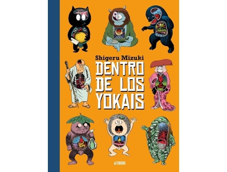 Livro Dentro De Los Yokais de Shigeru Mizuki (Espanhol)