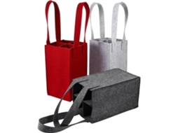 Ciieeo Com 3 Sacolas De Feltro Para Vinho, Capacidade Para 4 Garrafas, Suportes Reutilizáveis Para Garrafas, Cores Sortidas