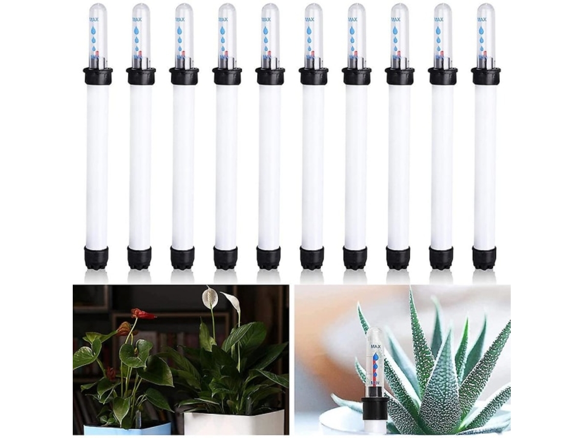 Pacote Com 10 Medidores De Umidade Do Solo, Medidor Nível Água 20 Cm, Água, Solo Aquaforge