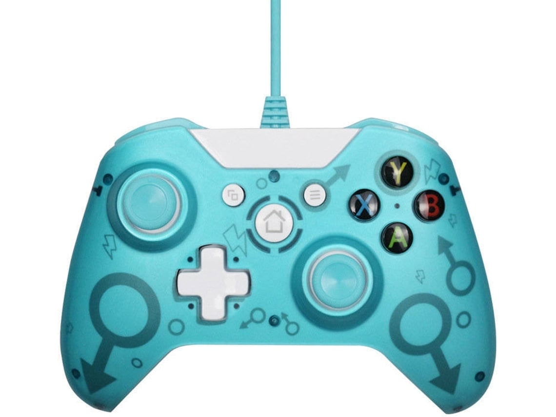 Controlador com Fio para Xbox One Gamepad com Fio com Função Turbo Gamepad de Vibração Dupla Atualizado para Xbox One Xbox One S Xbox On
