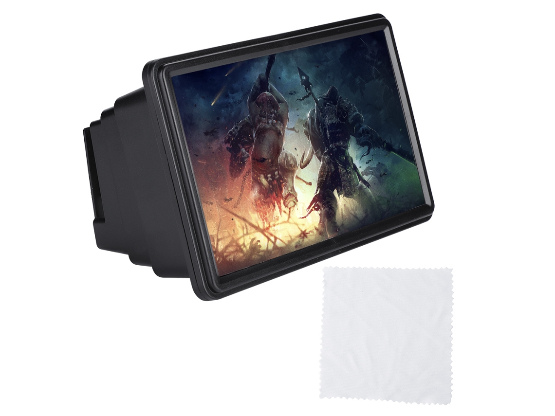Amplificador de Ecrã LAXISCREED 3x com Suporte Retrátil