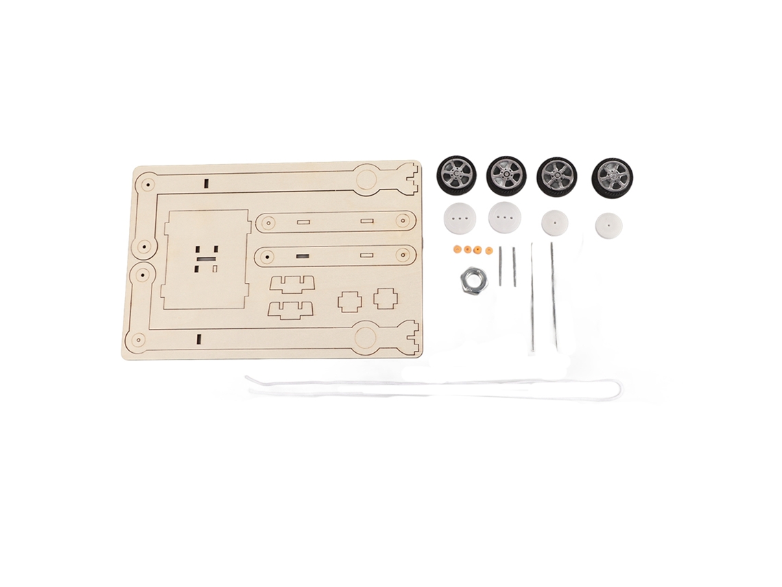 Kit De Carro De Gravidade Diy Brinquedo Educativo Experimental Físico Para Crianças